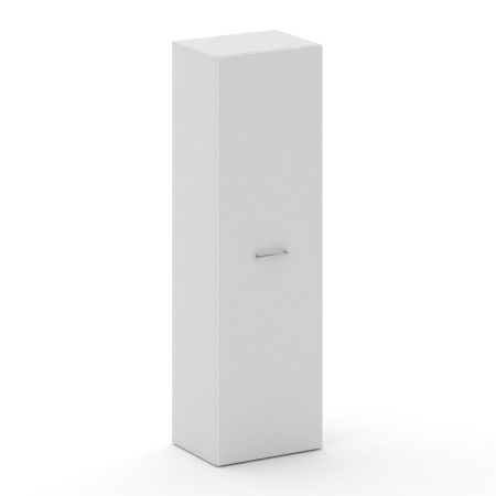 Гардероб узкий универсальный Cross CRF.GB-101 (600x460x2000) (Белый F-Белый Бриллиант UM)