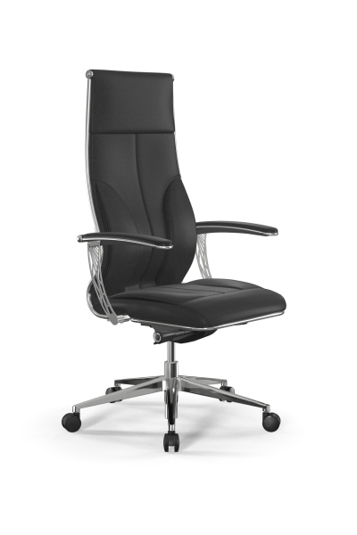 Кресло для руководителя Метта Samurai L1-11U - Infinity /Kc06/Wm06/U0mL-4c3(M26.B32.G25.W03) (Черный)