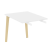 Брифинг-приставка на деревянных опорах Onix Wood Direct OW.BR-9 980x720x750 (Тиквуд Темный/Дуб Светлый)