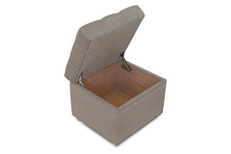 Пуф Marcele 400 (420x420x450) Кремовый (Кремовый)