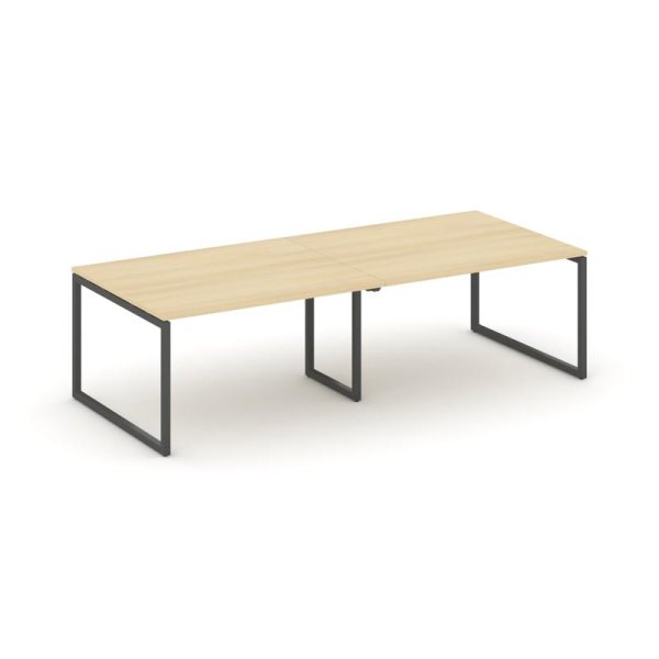 Стол переговорный SN-4O.SPRG-043.3 (2760х1180х750) (Акация Лорка/Металл Антрацит)