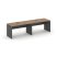 Рабочая станция 1 сторонняя SN-D.ORS-024 (3160х800х750) (Тиквуд Светлый/Антрацит)