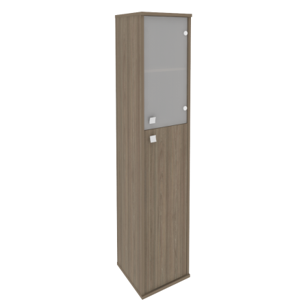 Шкаф высокий узкий, правый Style Л.СУ-1.7Пр 412x410x1980 (Вяз Благородный)