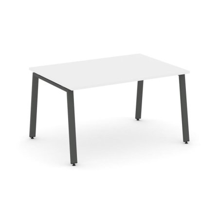 Стол переговорный SN-6A.SPRG-001.3 (980х980х750) (Белый/Металл Антрацит)