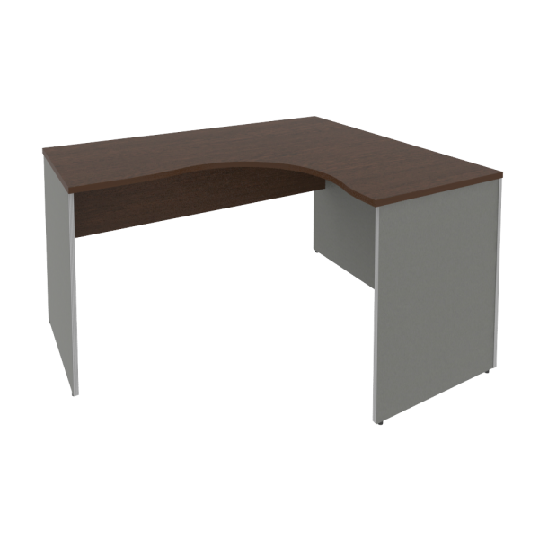 Стол криволинейный Riva А.СА-3 Пр 1400x1200x750 (Венге-Металлик)