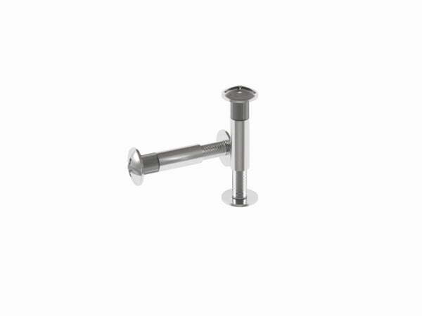 Фурнитура для стягивания отдельностоящих стеллажей и шкафов 51167 (Золотистый)