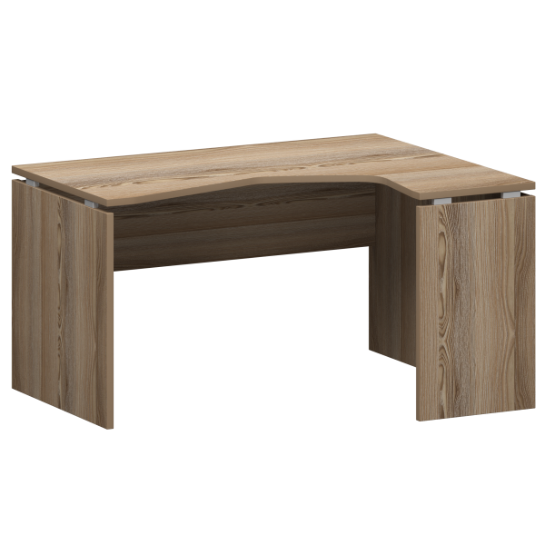 Стол эргономичный правый Аргентум НТ-040.ПР 1400x1100x750 (Дуб сафари)