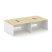 Рабочая станция 2-х сторонняя SN-D.DRS-042 (2360х1432х750) (Тиквуд Светлый/Антрацит)