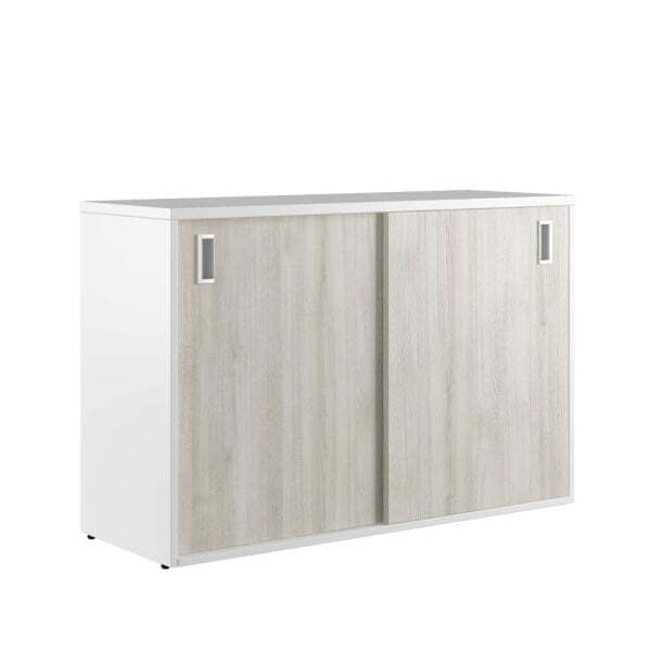 Тумба с раздвижными фасадами Tess TES28434611 (Светлый дуб)