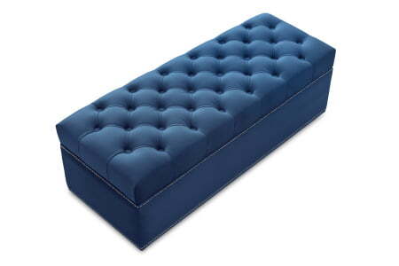 Банкетка Marcele 1000 (1020x420x450) Синий (Синий)