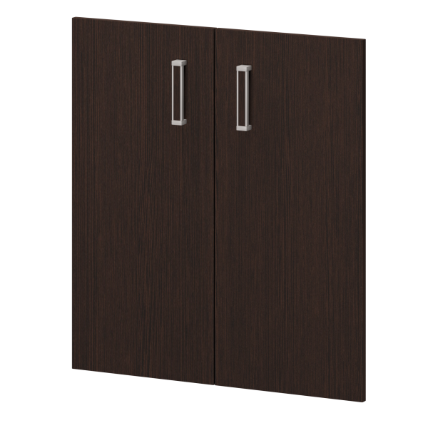 Двери из ЛДСП к широким стеллажам Приоритет К-976.Ф 712x18x783 (Дуб венге)