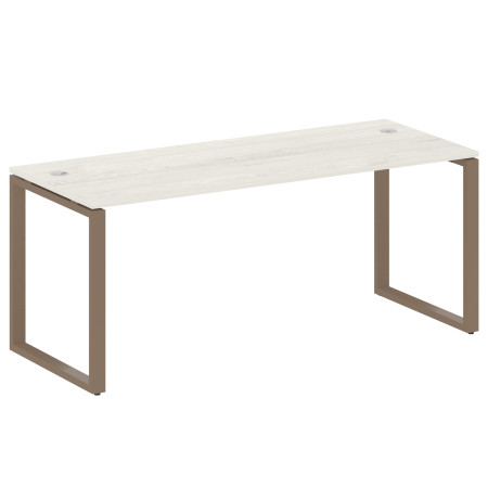Стол письменный Metal System Style БО.СП-5 1800x720x750 (Дуб Наварра/Мокко металл)