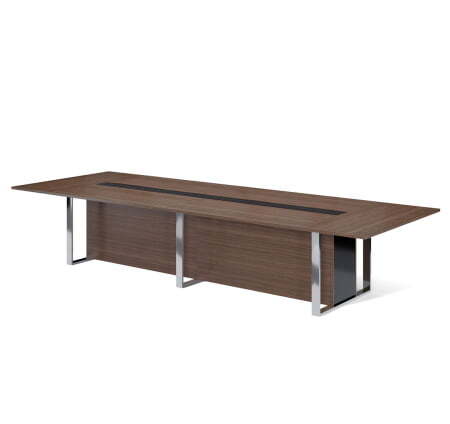 EXE Стол для переговоров L396 101 921 (Орех/Хром металл)