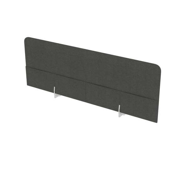 010.БТДК.185 Барьеры мягкие фронтальные для сдвоенного бенч с карманами, двухсторонние (1800x27x500) (StoneПорошковое покрытие)