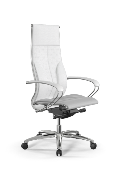 Кресло для руководителя Метта Samurai B1-10K - Infinity /Kc06/Nc06/K2cL(M26.B31.G20.W03) (Белый)