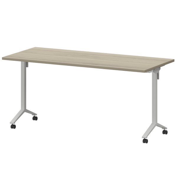 Стол мобильный складной Моби МБ25-160.70 1600x700x750 (Кронберг/Белый)