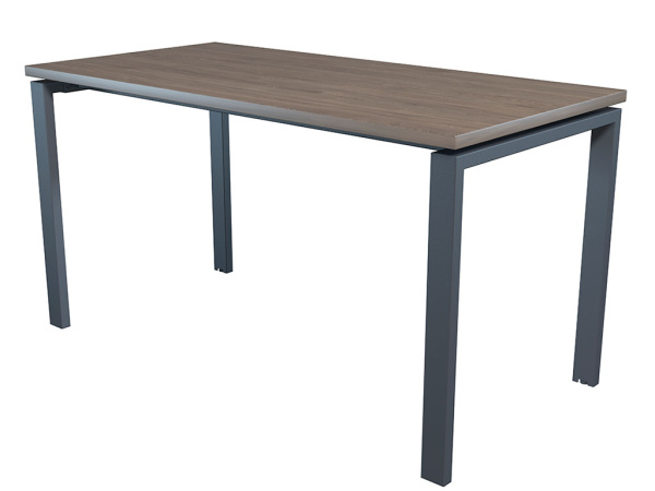 Стол NT 140x70 темный орех/антрацит (Коричневый/Антрацит)