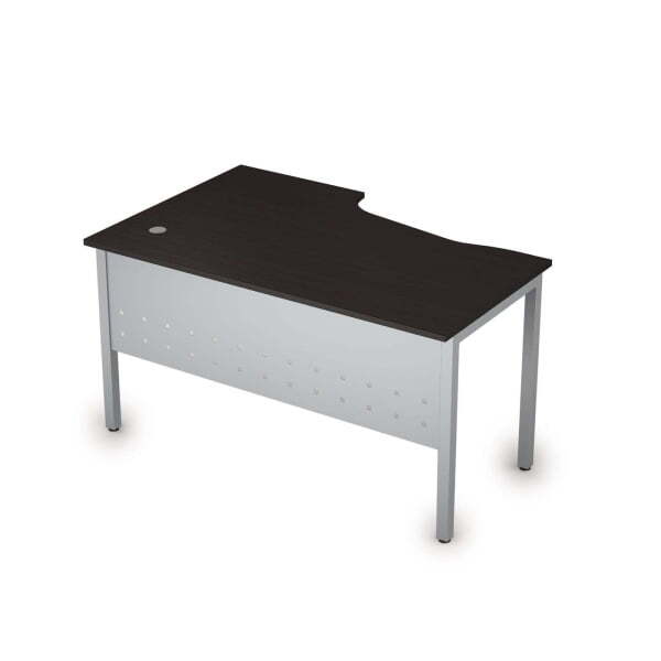 Стол письменный на металлокаркасе прав Стиль 2МК.123 1400x900x750 (ВенгеСерый)