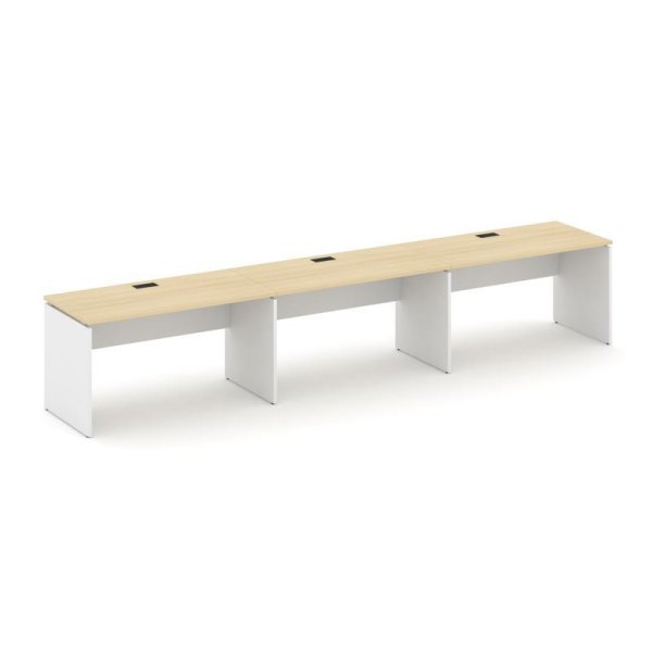 Рабочая станция 1 сторонняя SN-D.ORS-034 (4740х600х750) (Акация Лорка/Белый)