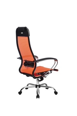 Кресло для руководителя Метта МЕТТА-12(MPRU)/подл.131/осн.003 (Оранжевый)