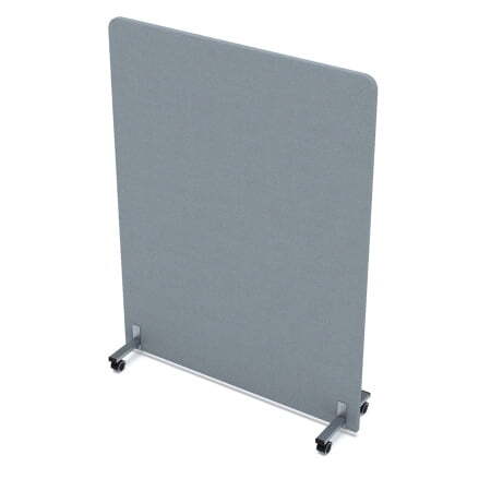 Акустическая мобильная перегородка SOFTOffice 011.МП.1216 1200x377x1600 (New grey)