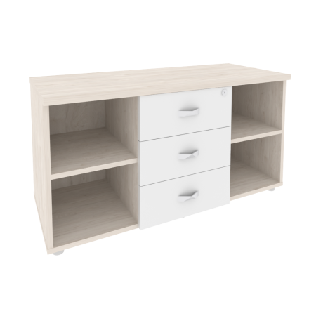 Тумба сервисная с ящиками Onix O.TS-11 1100x460x576 (Денвер Светлый)