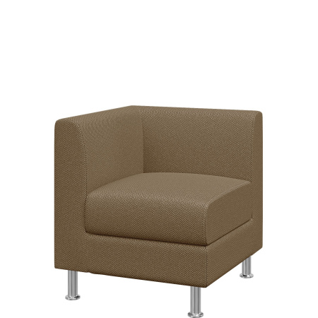 Диван Домино. Модуль угловой правый. (Модуль угловой правый sweet_brown)