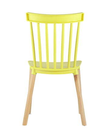 Стул Field пластик желтый (Стул пластиковый Field желтый)