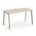 Стол рабочий ES.SP-3-LP (1380х730х750) (Тиквуд Светлый/Металл Латте)