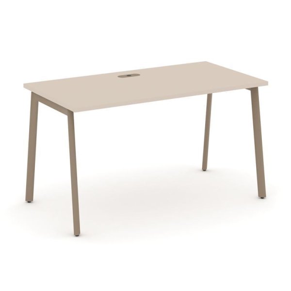 Стол рабочий ES.SP-3-LP (1380х730х750) (Капучино/Металл Латте)