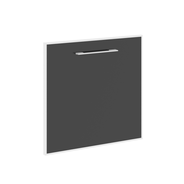 Фасад для четырехсекционного шкафа правый черный LT.S4R 520x544x22 (Черный)