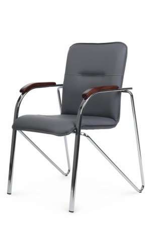 Стул Самба с деревянными подлокотниками SMB-02H Серый (Серый)