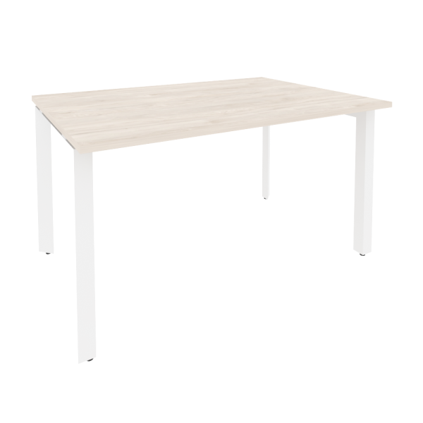 Стол переговорный Onix O.MP-PRG-1.3 1380x980x750 (Денвер Светлый/Белый Металл)