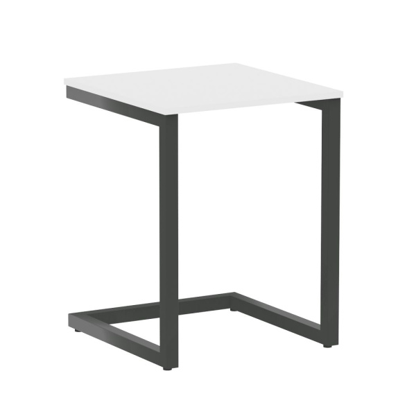 Компьютерный стол VR.SP-2-58 580x600x750 (Белый/Антрацит Металл)