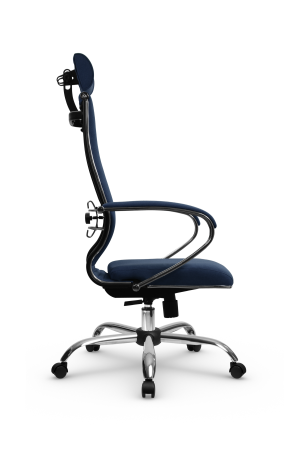 Кресло для руководителя Метта МЕТТА B 2m 34P/подл.127/осн.003 (Синий)