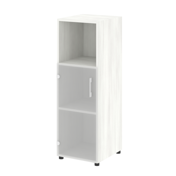 Шкаф средний узкий нужен топ левый LT.SU 2.2 L 400x450x1195 (Снежная Патина)