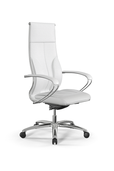 Кресло для руководителя Метта Samurai B1-11K - Infinity /Kc06/Wm06/K2cL(M26.B31.G20.W03) (Белый)
