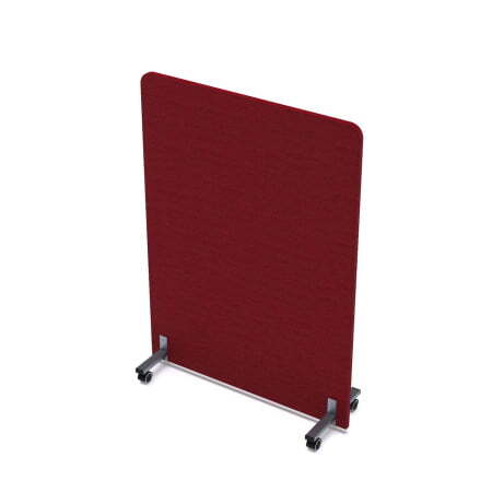 Акустическая мобильная перегородка SOFTOffice 011.МП.1014 1000x377x1400 (Red)