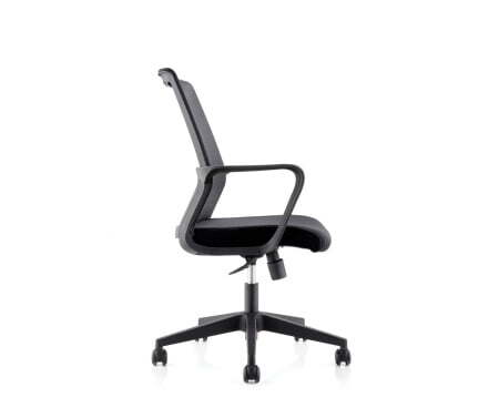 Интер LB / черный пластик / черная сетка / черная ткань (Черный)