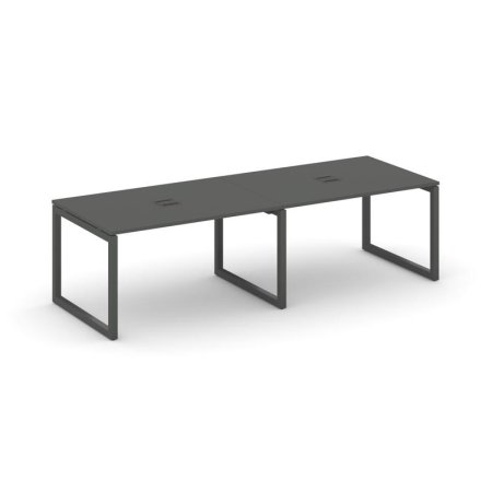 Стол переговорный SN-5O.SPRG-013 (2760х980х750) (Антрацит/Металл Антрацит)