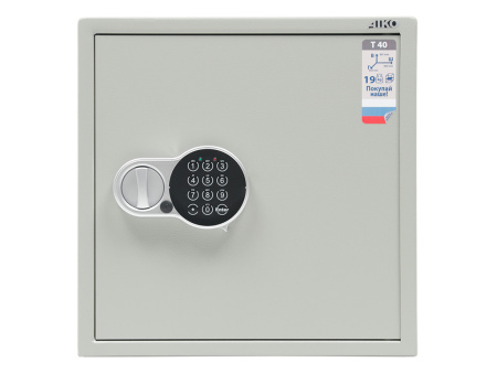 Офисный сейф AIKO Т-40 EL (Серый)