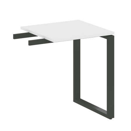 Приставной элемент БО.ПР-1 600x600x750 (Белый/Антрацит металл)