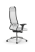 Кресло для руководителя Метта SynchroSit 10 B1-115D - X2+Extra /Um00/Wm12/D02P(M23.B23.G18.W02) (Белый)