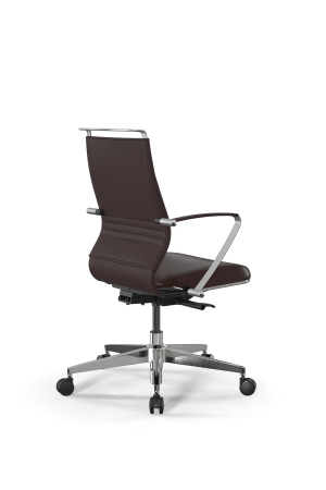 Кресло для руководителя Метта SynchroSit Well M3-192K - Extra /Ach46/Wm12/K5cL(M23.B22.G18.W03) (Темно-коричневый)
