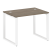 Стол письменный Metal System Style БО.СП-1 1000x720x750 (Дуб Наварра/Серый металл)