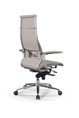 Кресло для руководителя Метта Samurai L1-10U - Infinity /Kc06/Nc06/U0mL-mL(M06.B31.G04.W03) (Светло-бежевый)