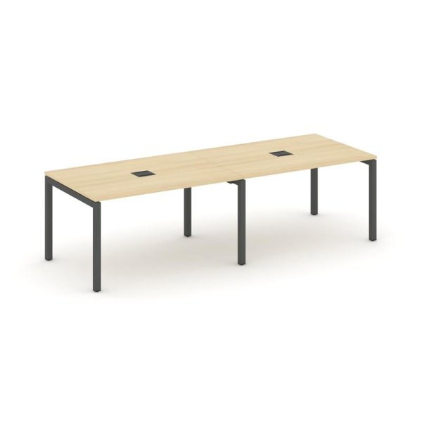 Стол переговорный SN-5P.SPRG-014 (3160х980х750) (Акация Лорка/Металл Антрацит)