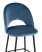 Стул барный Меган велюр пыльно-синий (Стул барный Меган синий)