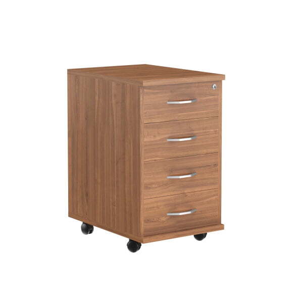 Тумба подкатная 4 ящ. Имаго ТМ-4 412x450x708 (Французский орех)