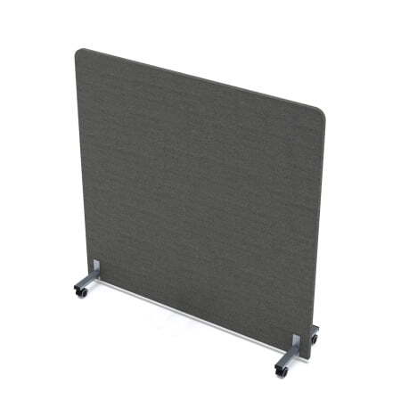 Акустическая мобильная перегородка SOFTOffice 011.МП.1414 1400x377x1400 (Silver)